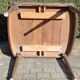 Antique solid oak table