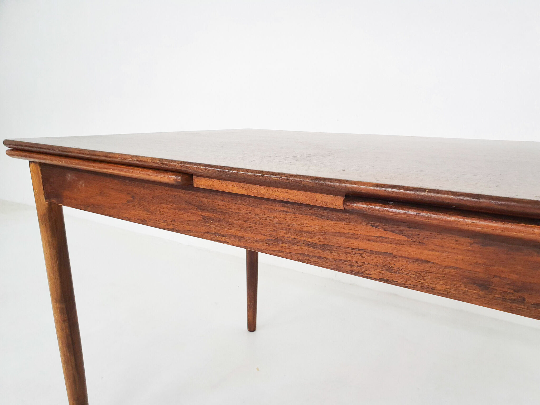 Mid-century teak extendable dining table, 1950's