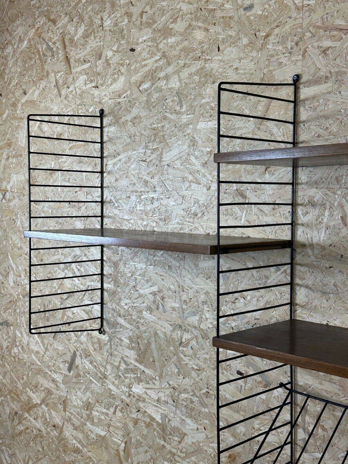 Module d'étagère à cordes en chêne des années 60 et 70 par Kajsa & Nils « Nisse » Strinning Suède