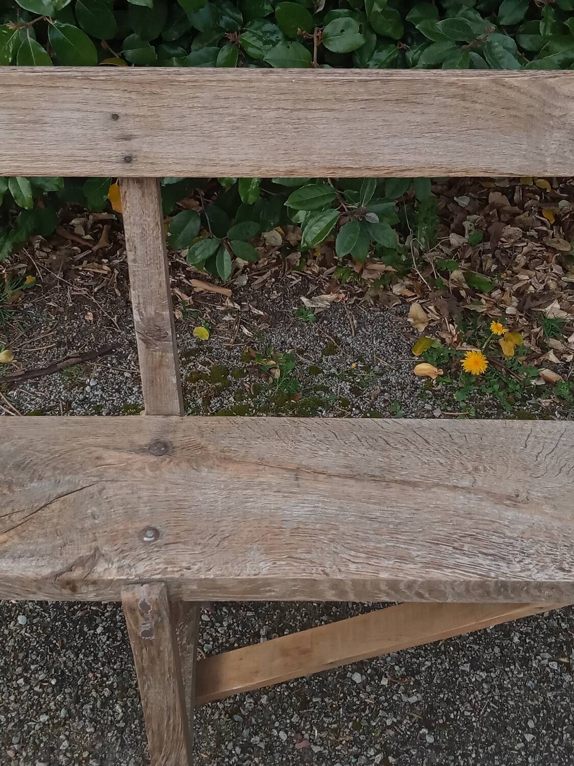 Oak farm bench 280 cm