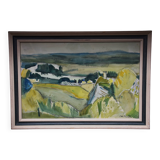 Antoine Chartres, Rhone Landscape (circa 1935)