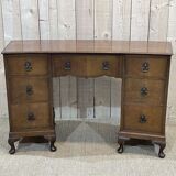 English walnut desk from the 1950s