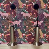 Pair of modular design wall lights from the 1960s.