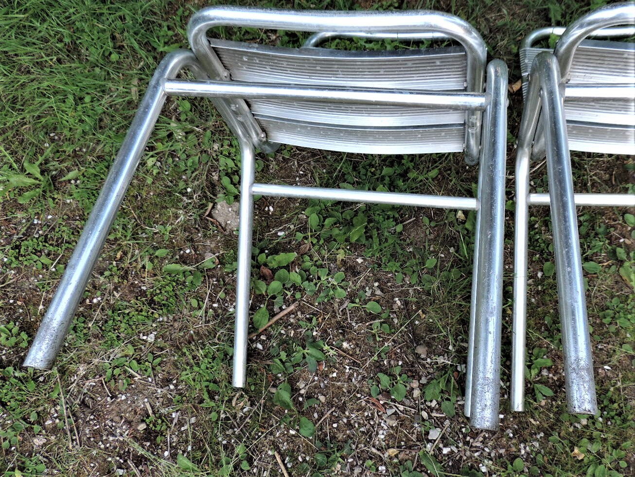 Four bistro chairs