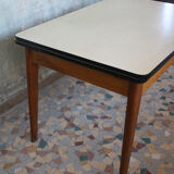 Table vintage formica and wood