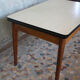 Table extensible vintage formica et bois