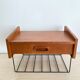 Vintage teak wall shelf