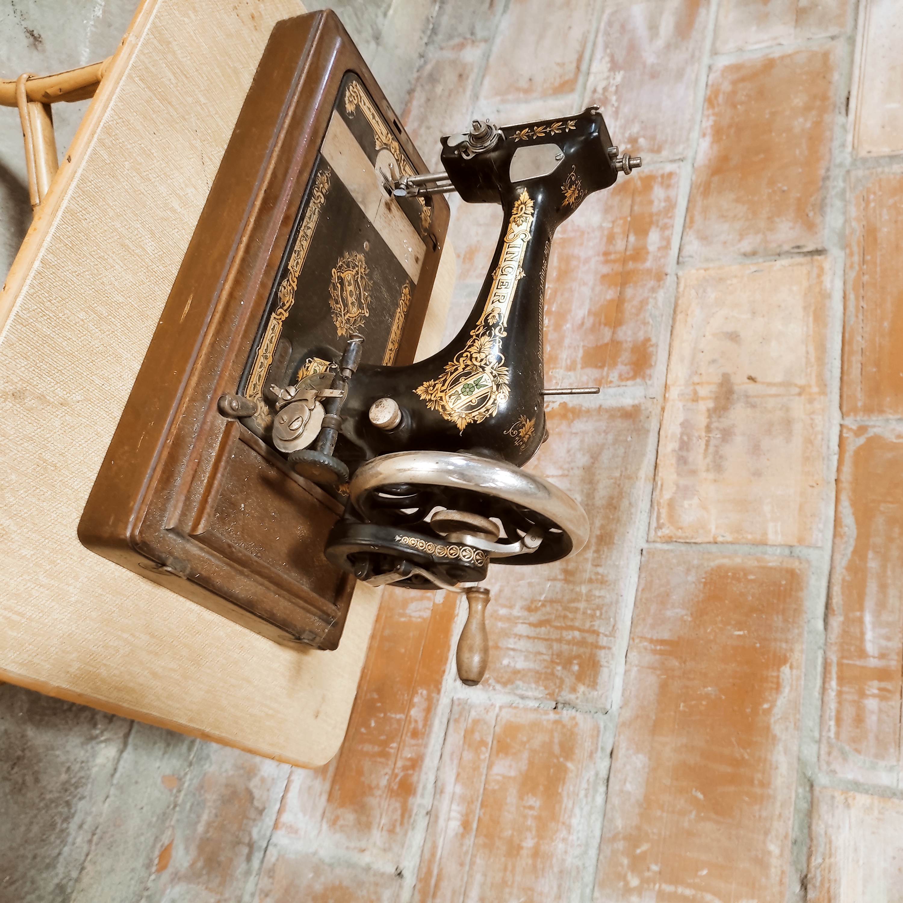 Singer hand sewing machine