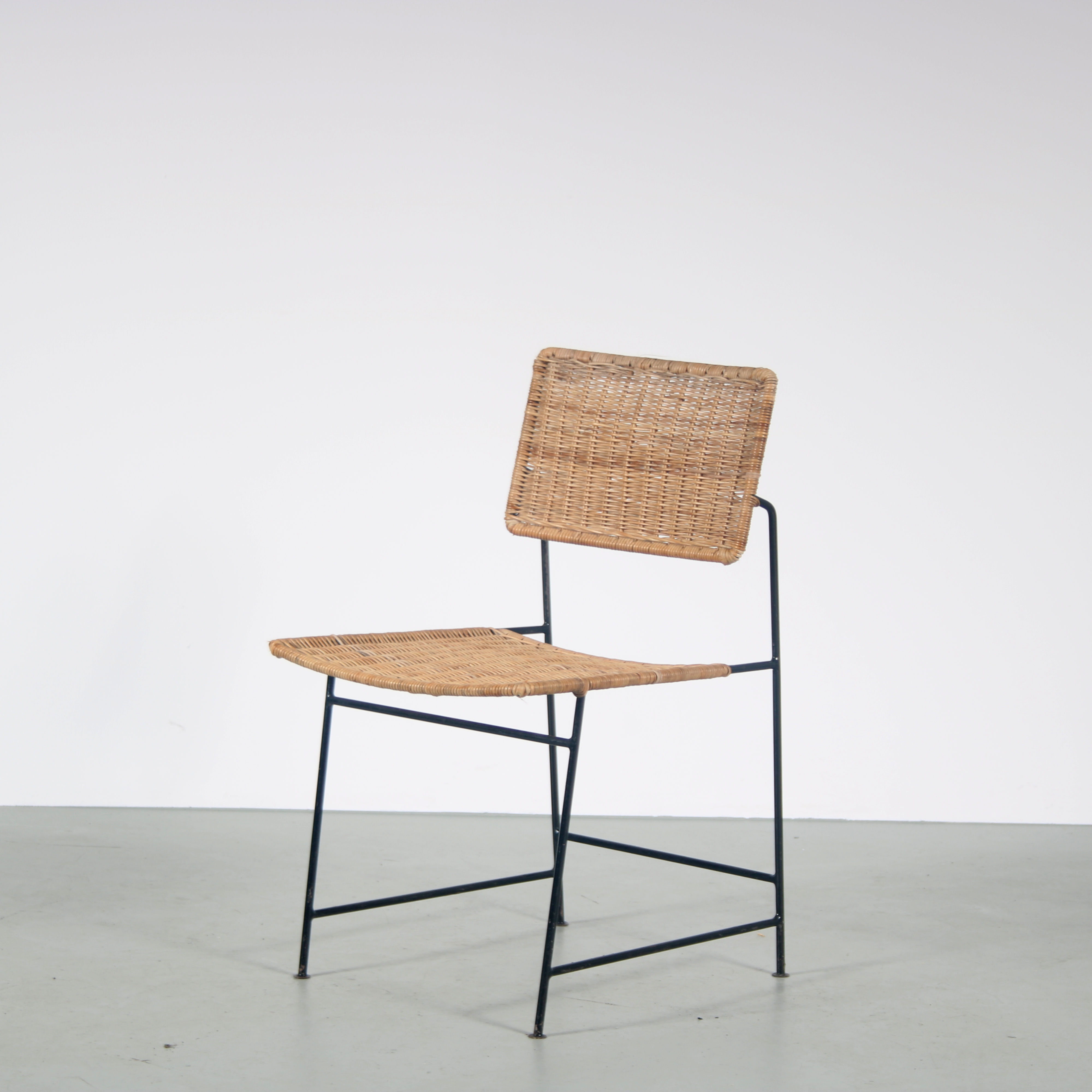 1950s Dining chairs by Herta Maria Witzemann for Wide + Spieth, Germany
