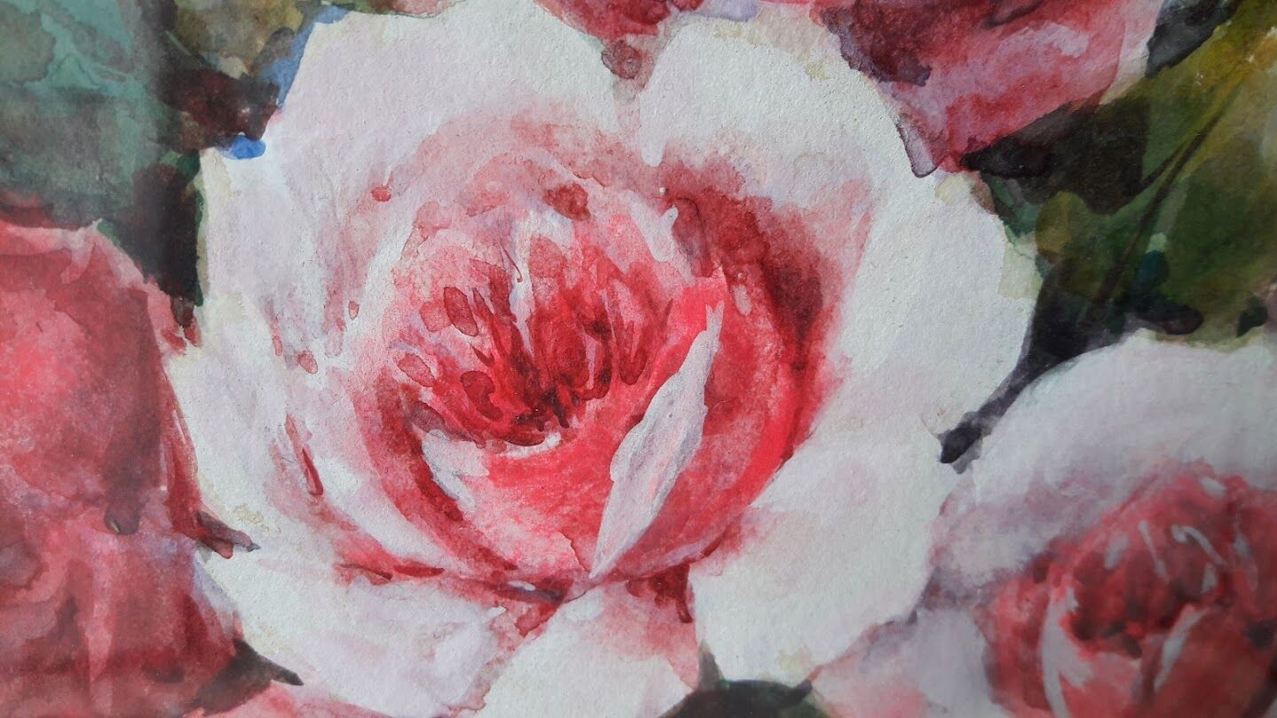 Watercolor by Madeleine Renaud