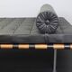 Daybed Black Leather Mies Van Der Rohe Knoll Seats