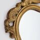 Miroir baroque belge du XXe siècle en bois doré