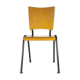 Marko school chair by Ynske Kooistra wood and metal 60s
