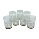 Diamond tip whiskey glasses