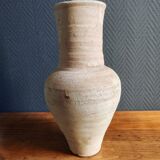 Pichet Ancien en Terre Cuite Non Émaillée | Vase Rustique