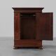 French 16th Century Antique oak hand carved wardrobe