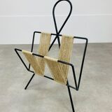 Tripod metal and rope magazine door 50s