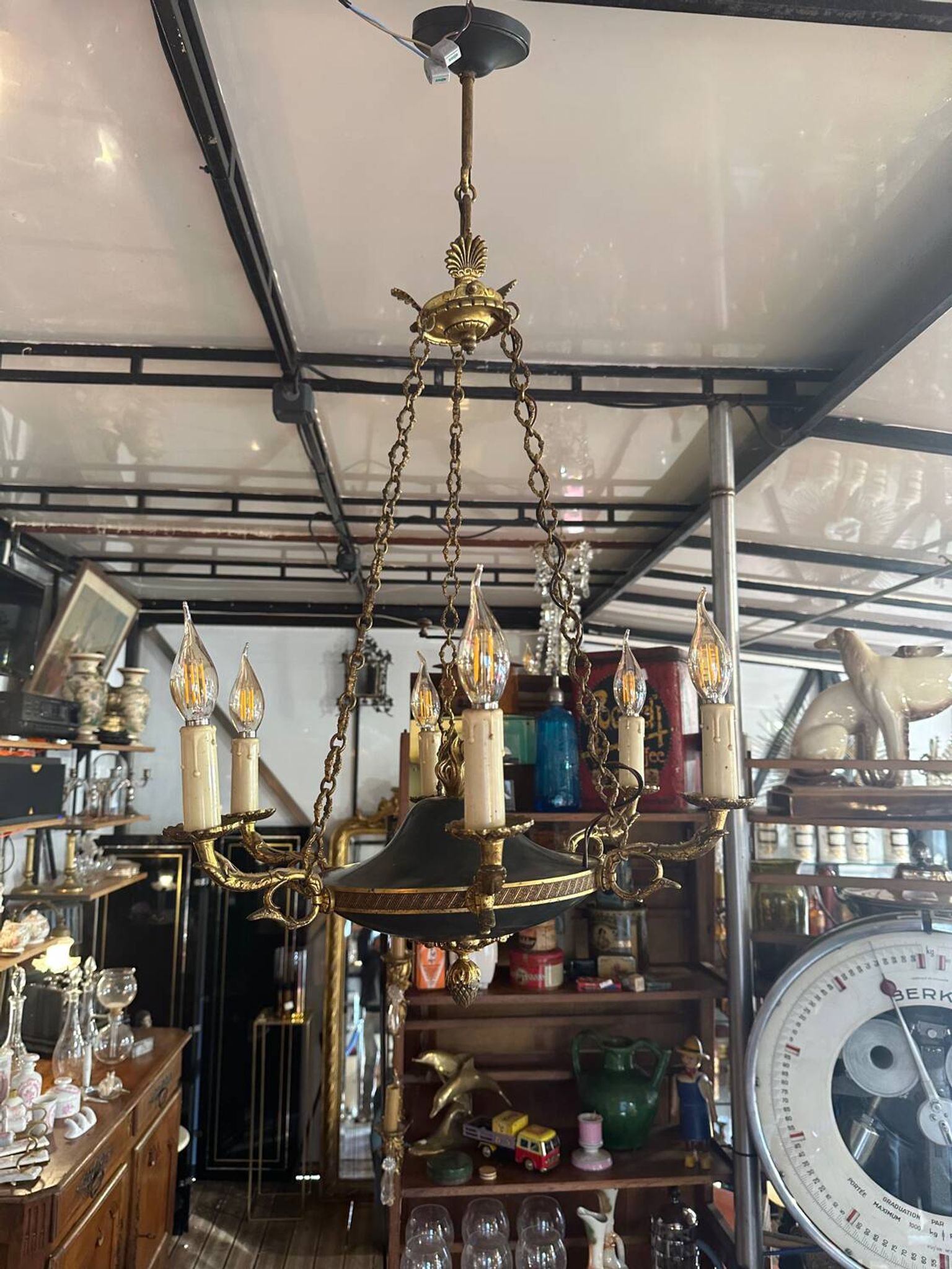 Napoleon III Empire Style Chandelier.