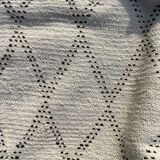 Long Berber hallway carpet Beni Ourain in wool 110x310 cm