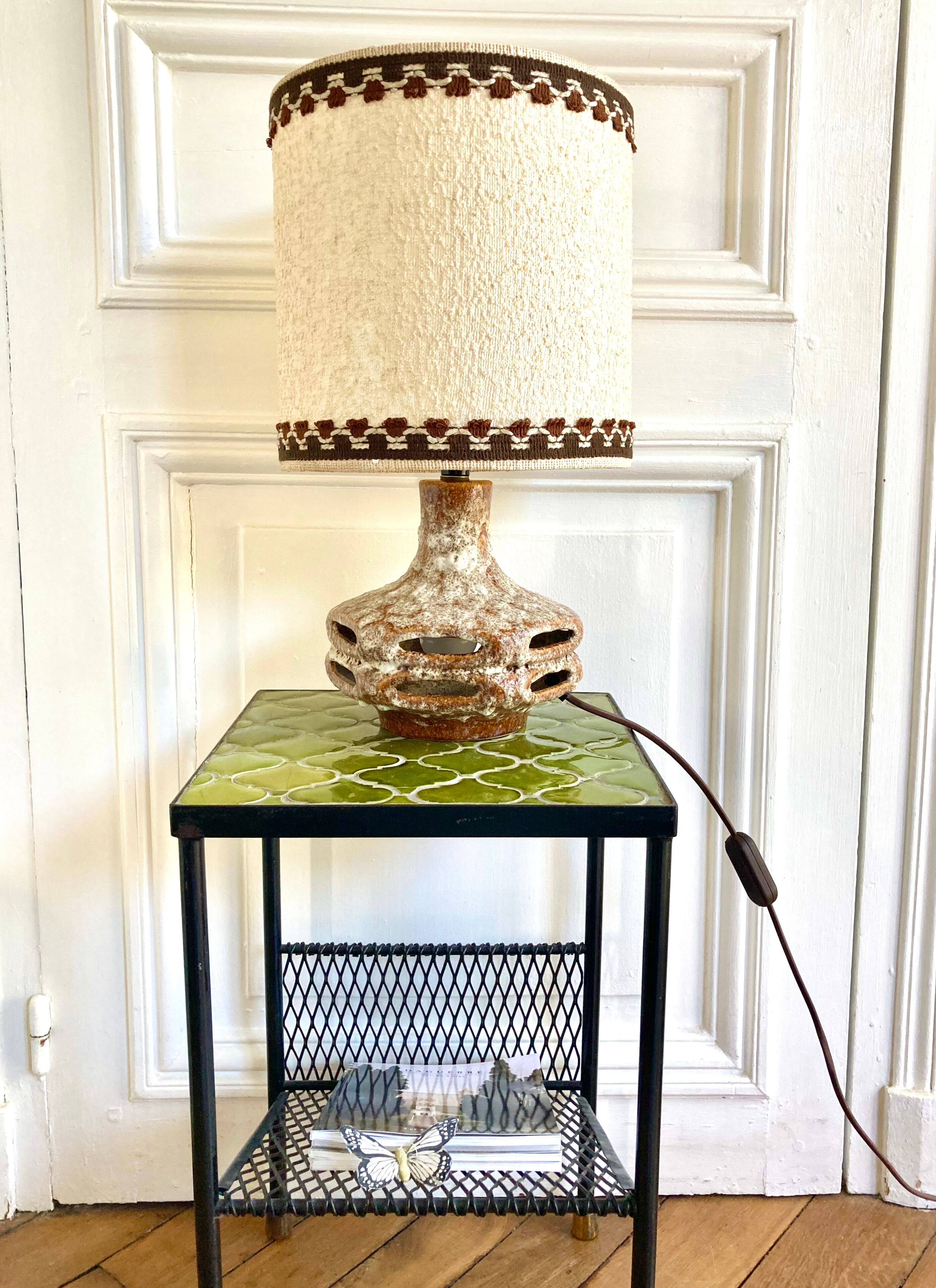 Ceramic lamp West Germany Stein Keramik