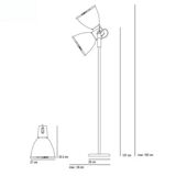 Lampadaire stirrup 3 btc