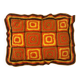 70s Crochet Granny Square Cushion