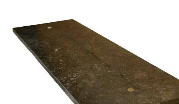 Cast iron and blue stone wall console, France, 1950s