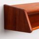 Aksel Kjersgaard floating nightstands No 24 in teak Odder Denmark 1960