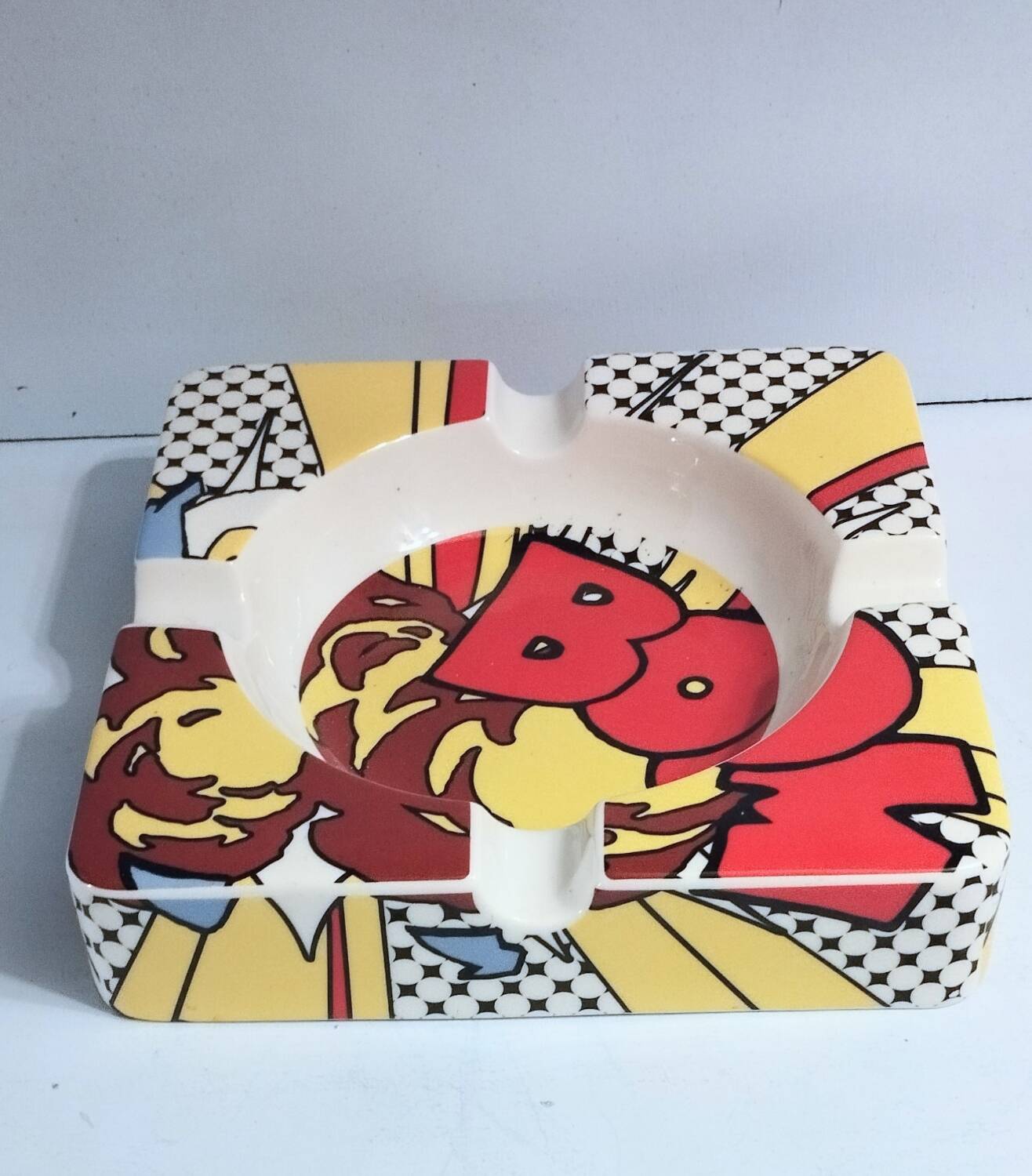Large Pop Art Ashtray