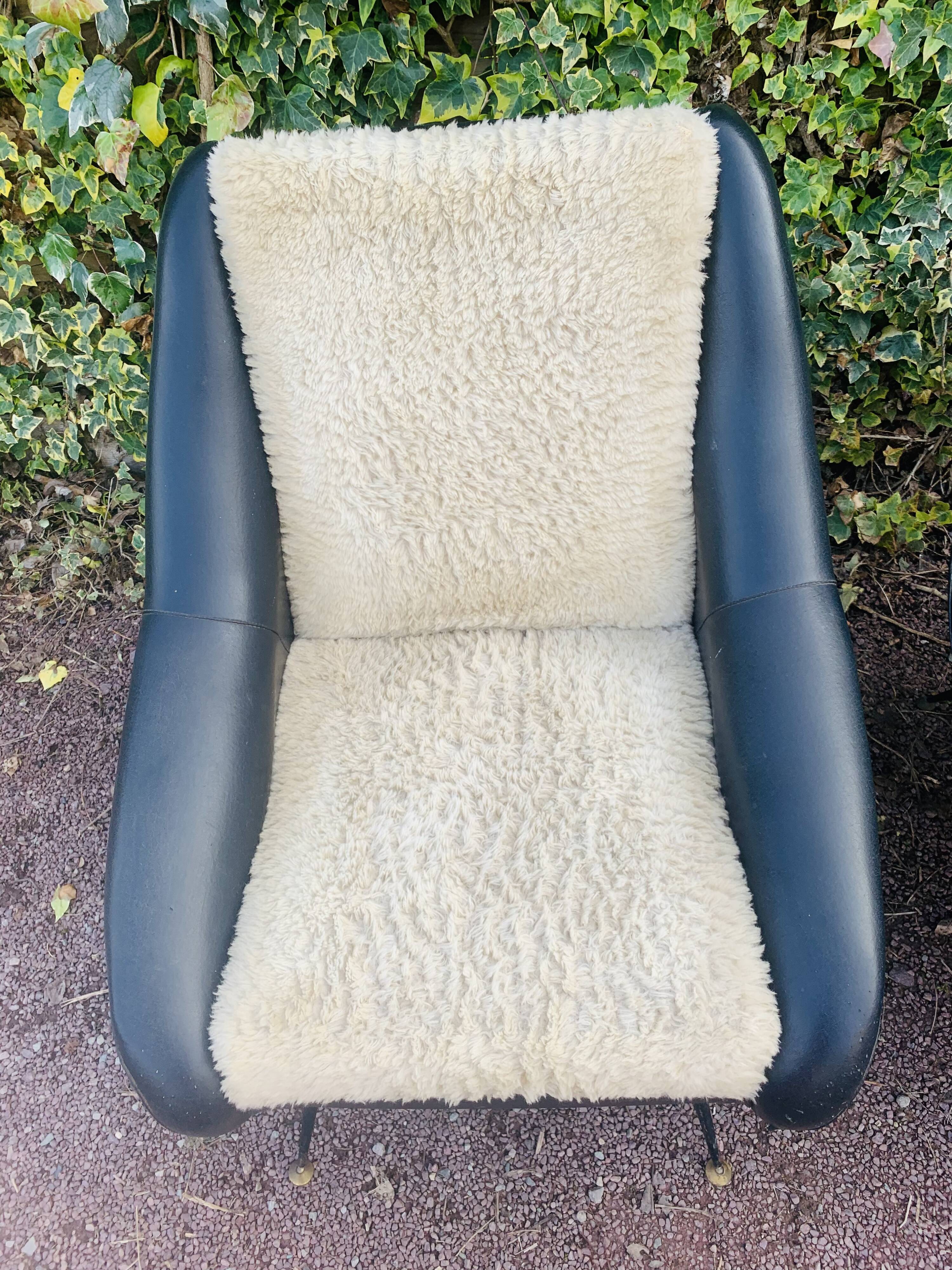 Paire de fauteuils vintage