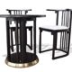 Fledermaus set [1905], Josef Hoffmann (1870-1956); Wittmann (c. 1970)