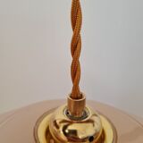 Pastel pink opaline pendant lamp