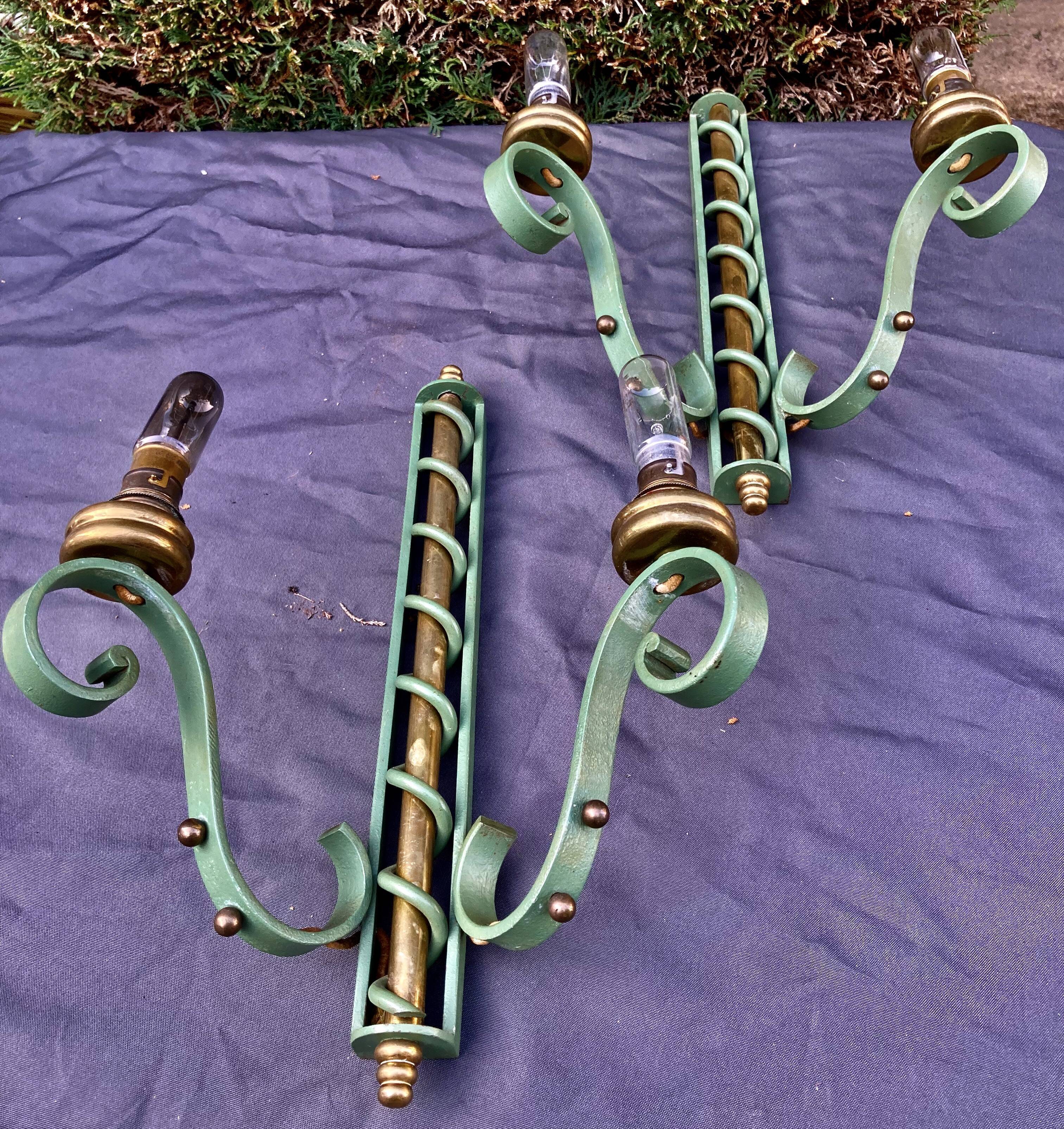 Pair of wall lamps 1940/1950