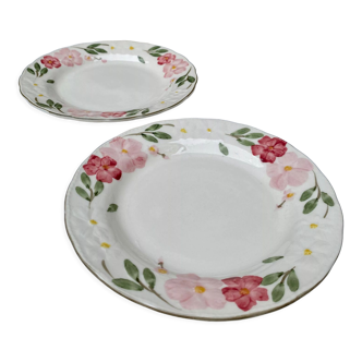 Floral plates