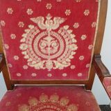 Pair of 19th century Empire armchairs