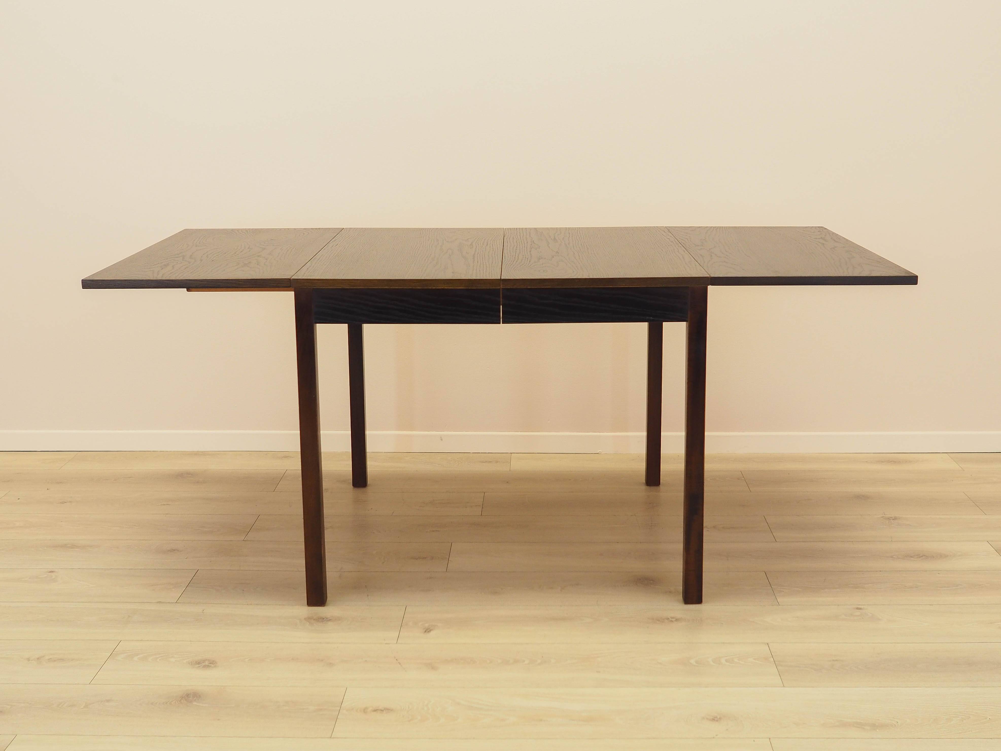 Oak table, Danish design, 1970s, made in Denmark