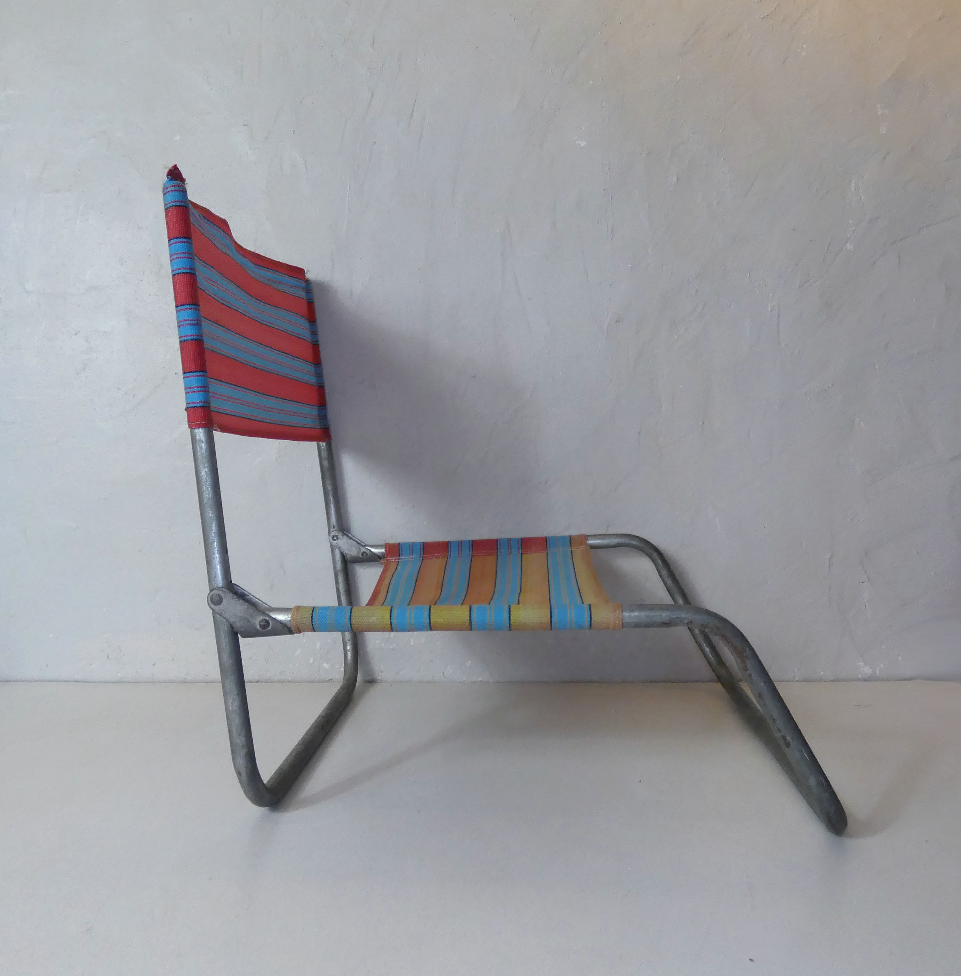 Vintage camping beach chair