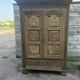 Louis XIV Style wardrobe, two doors, in oak