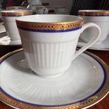 Bavarian porcelain coffee or tea trio service