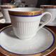 Bavarian porcelain coffee or tea trio service