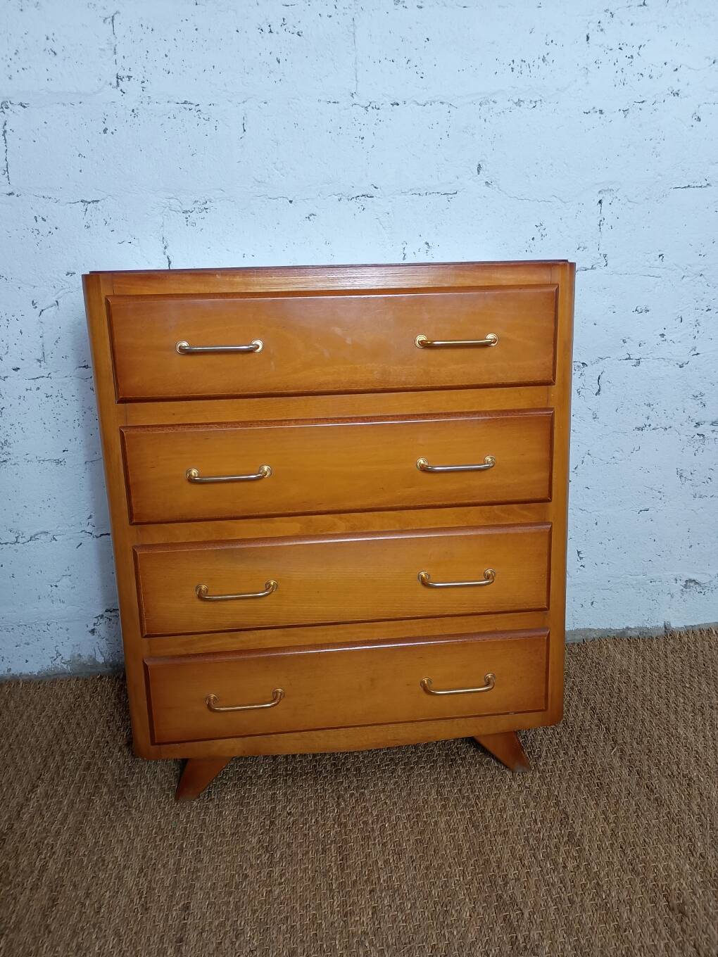 1960s commode with tapered legs