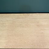 Fedam travertine coffee table