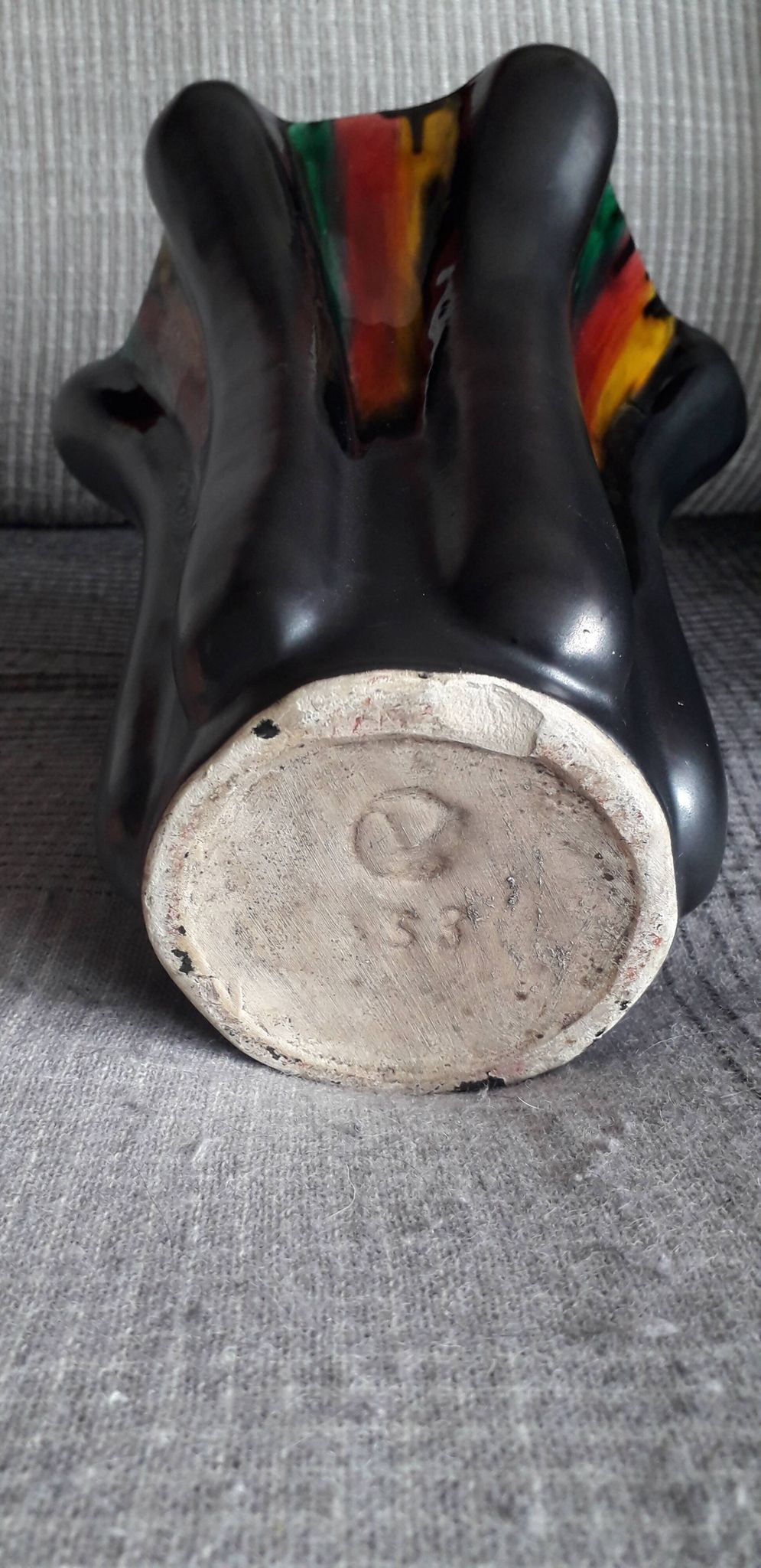 Vase vintage très original