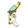 oiseau exotique en porcelaine