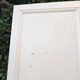 Communication door H219.5xL80cm, old panelled and moulded.