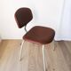 Lot de 4 chaises 420-44 Strafor-Steelcase Vintage
