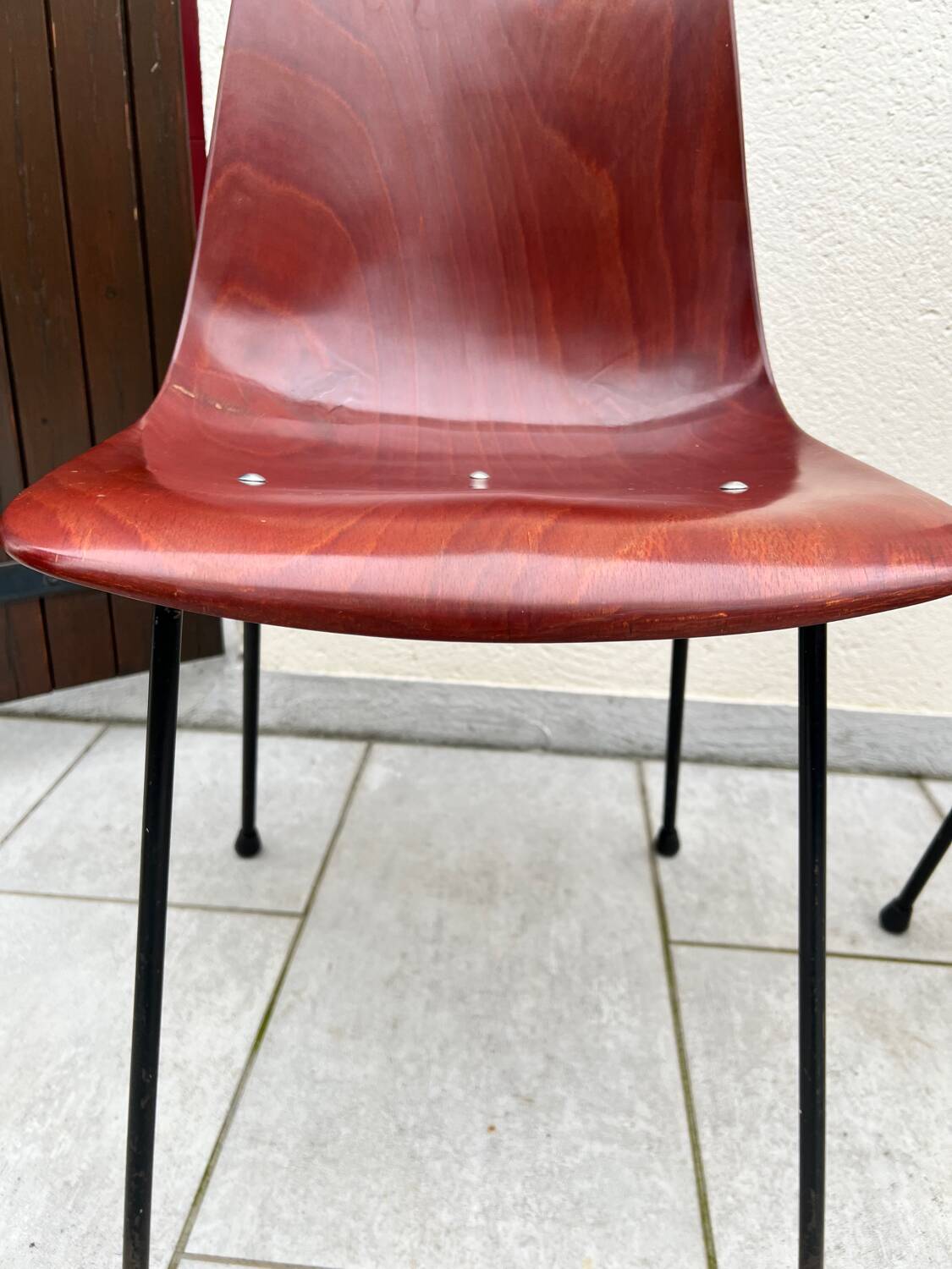 2 vintage chairs by Pierre Paulin model CM 131 edition Thonet