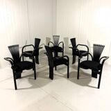 6 Totem chairs by Torstein Nilsen for Westnofa Norway