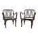 1950s Pair of Josef Frank Bentwood Armchairs no. 752 by Thon