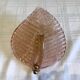 Applique feuille verre